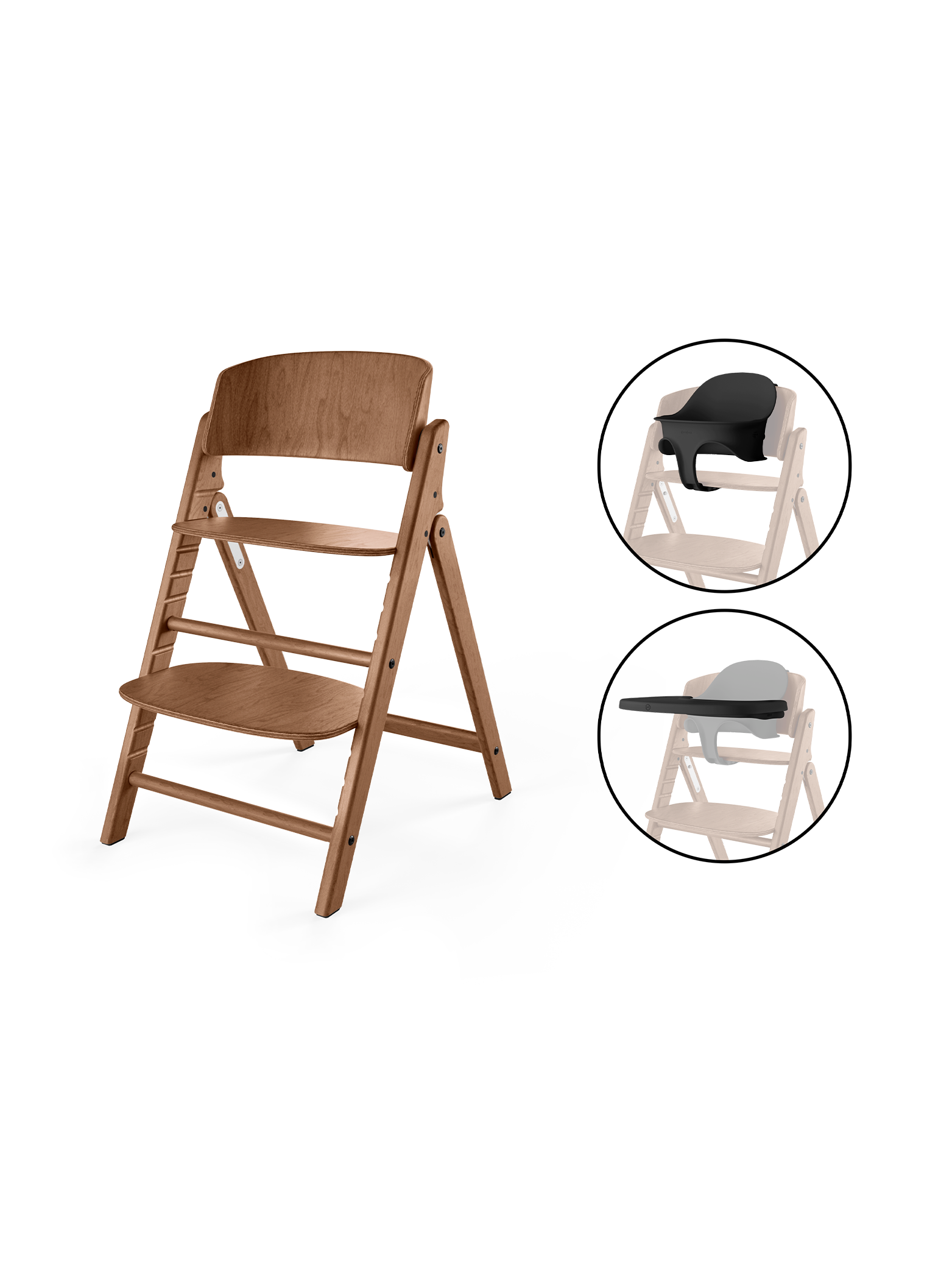 Cybex Click & Fold 3-in-1 - All Natural Dark