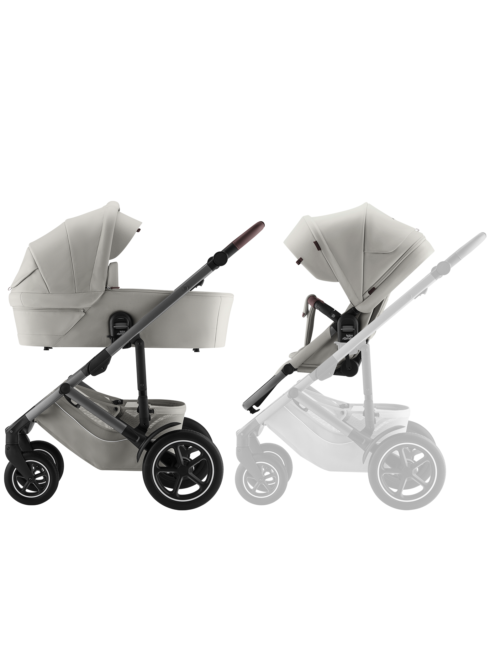 Britax Smile 5z inkl liggedel - Linen Grey