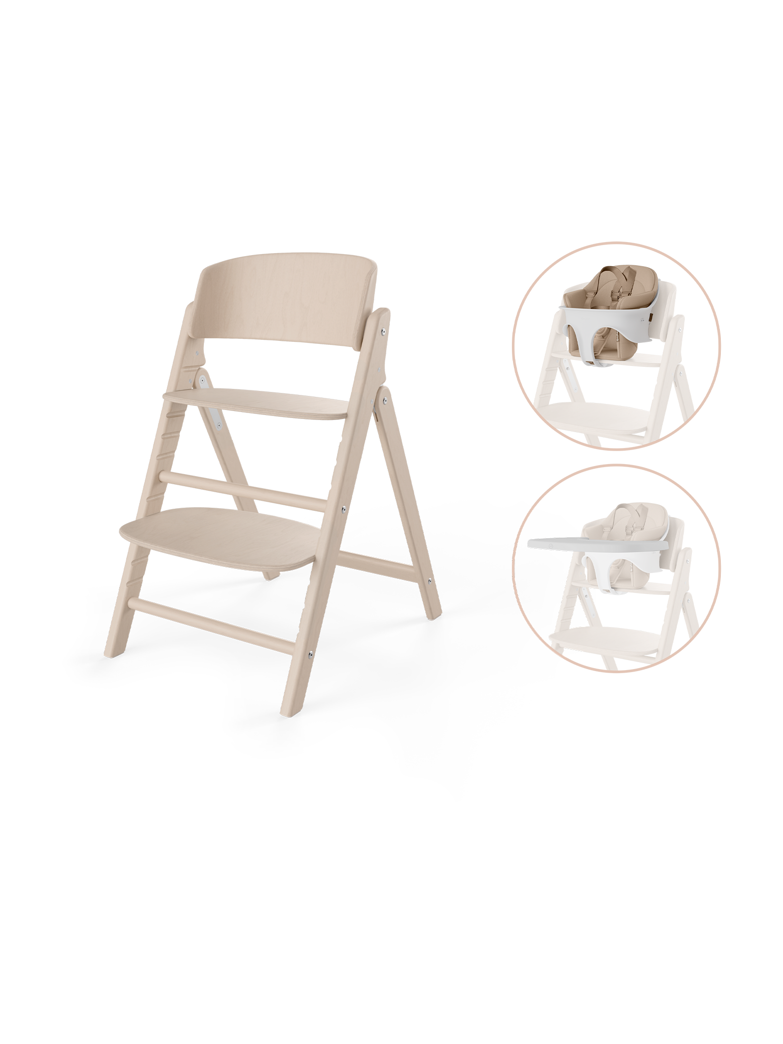 Cybex Click & Fold 3in1 - All Natural light