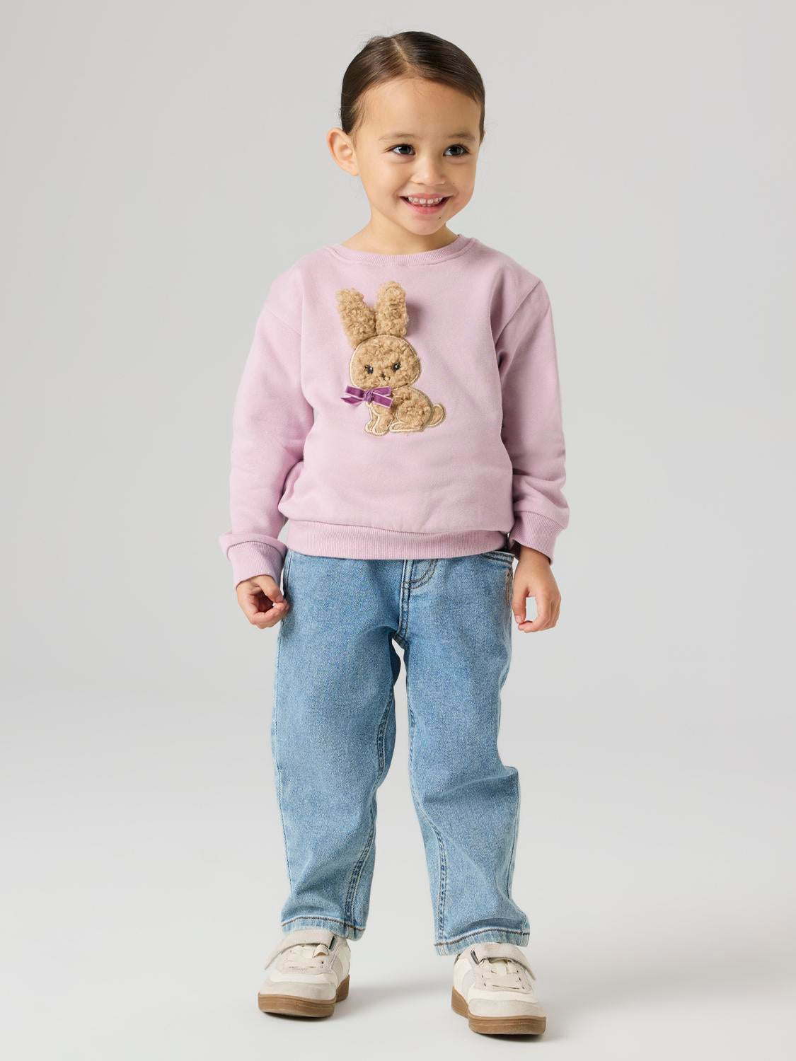 NMFSILIA Sweatshirt - Dawn Pink