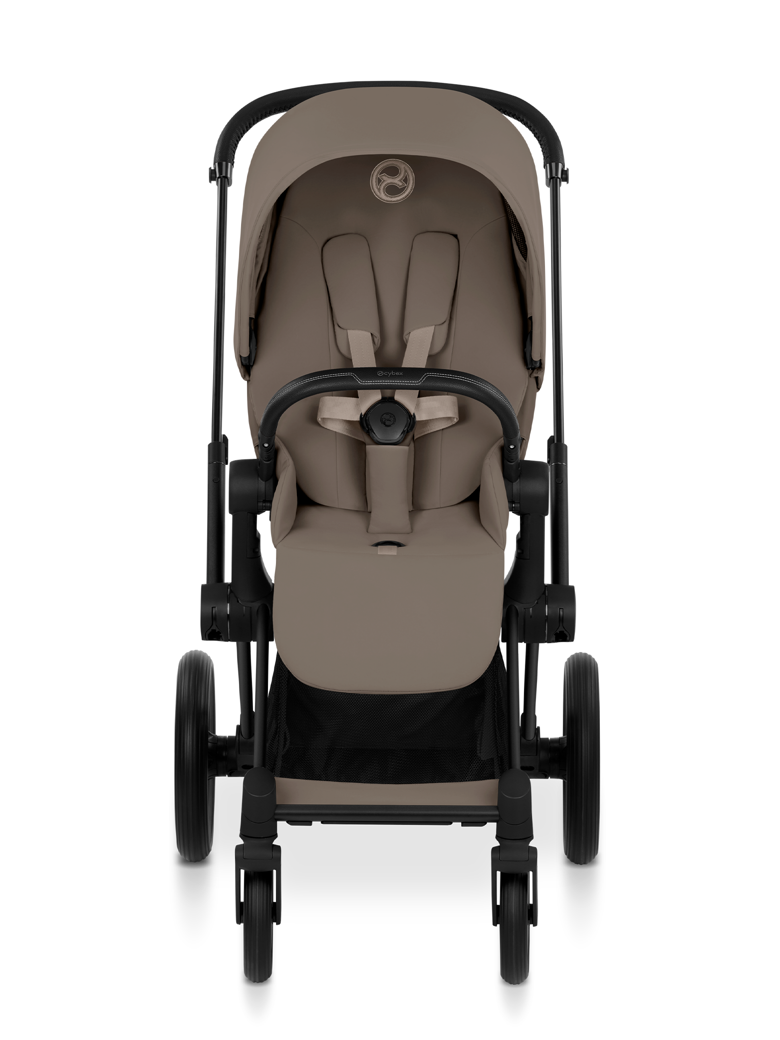 Cybex Priam inkl brettbar liggedel - Matt Black/Coconut Brown