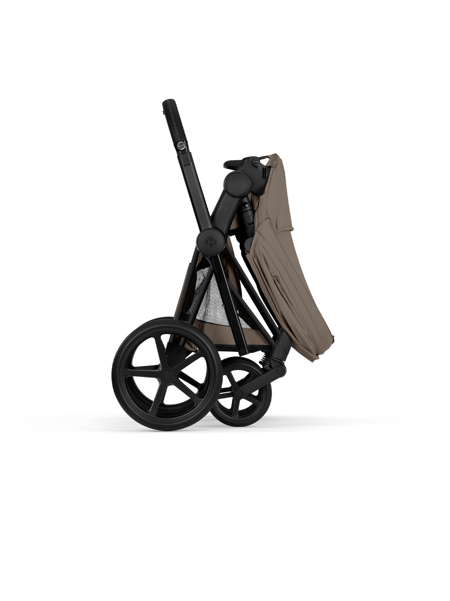 Cybex Priam inkl brettbar liggedel - Matt Black/Coconut Brown