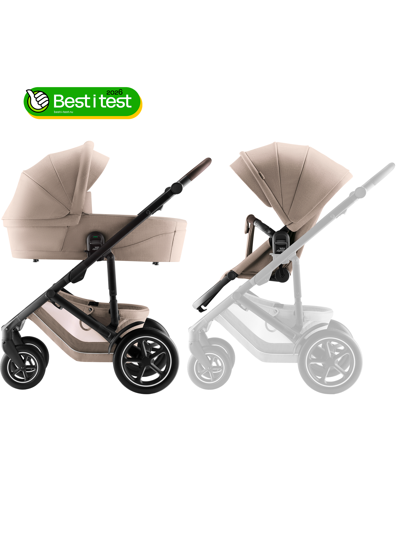 Britax Smile 5z inkl liggedel - Teak