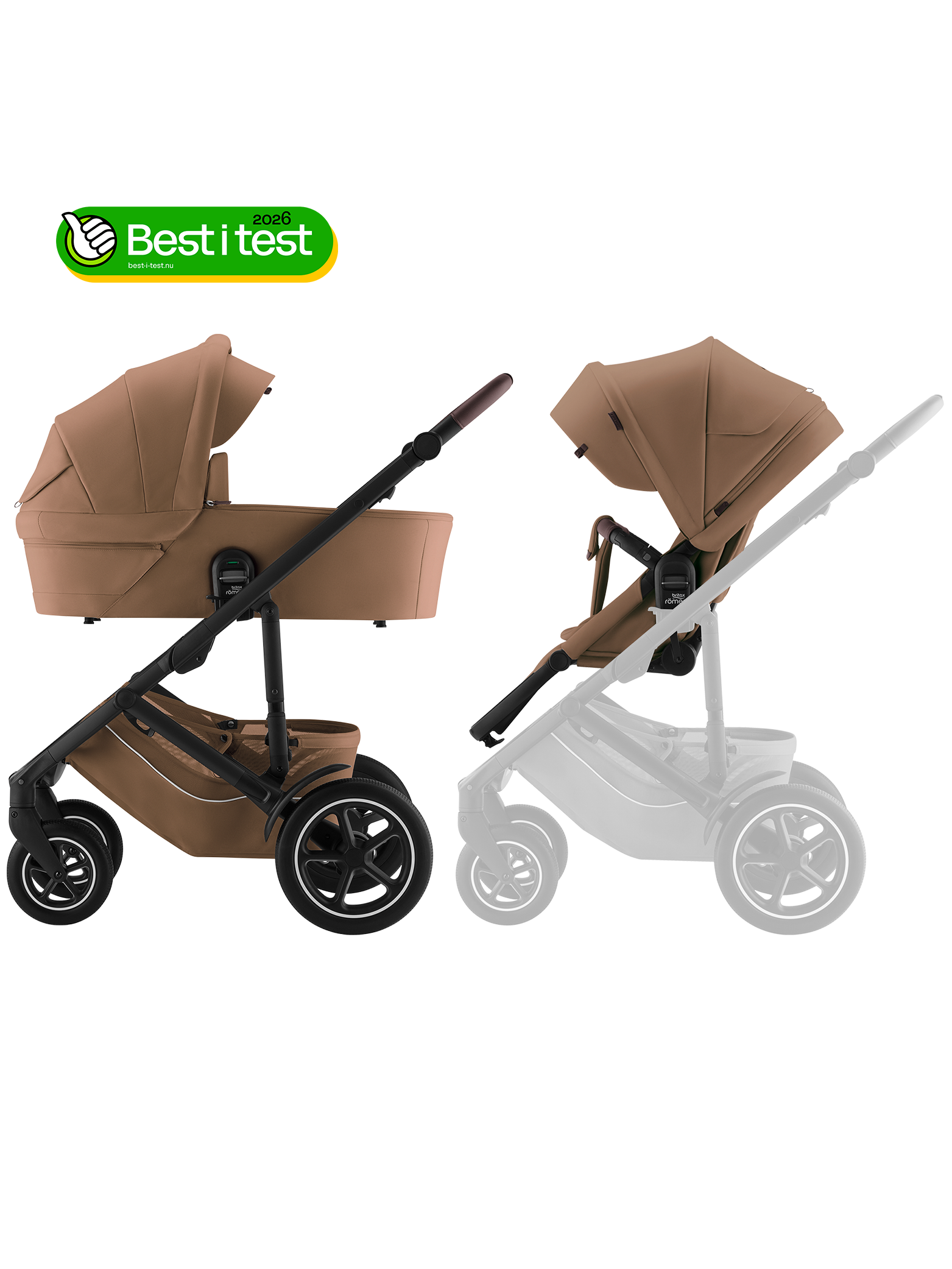 Britax Smile 5z inkl liggedel - Warm Caramel