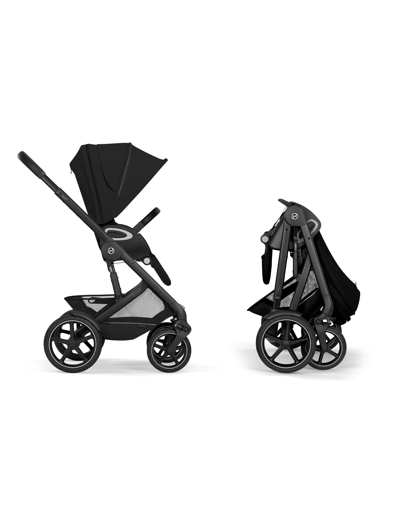 Cybex Talos S Lux inkl. Brettbar liggedel - Moon Black