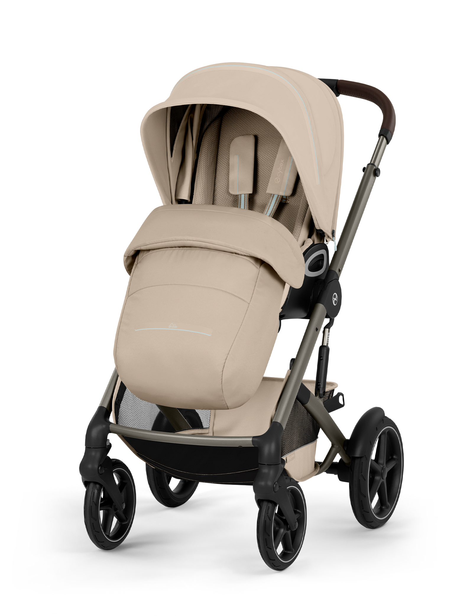 Cybex Talos S Lux inkl. brettbar liggedel - Almond Beige
