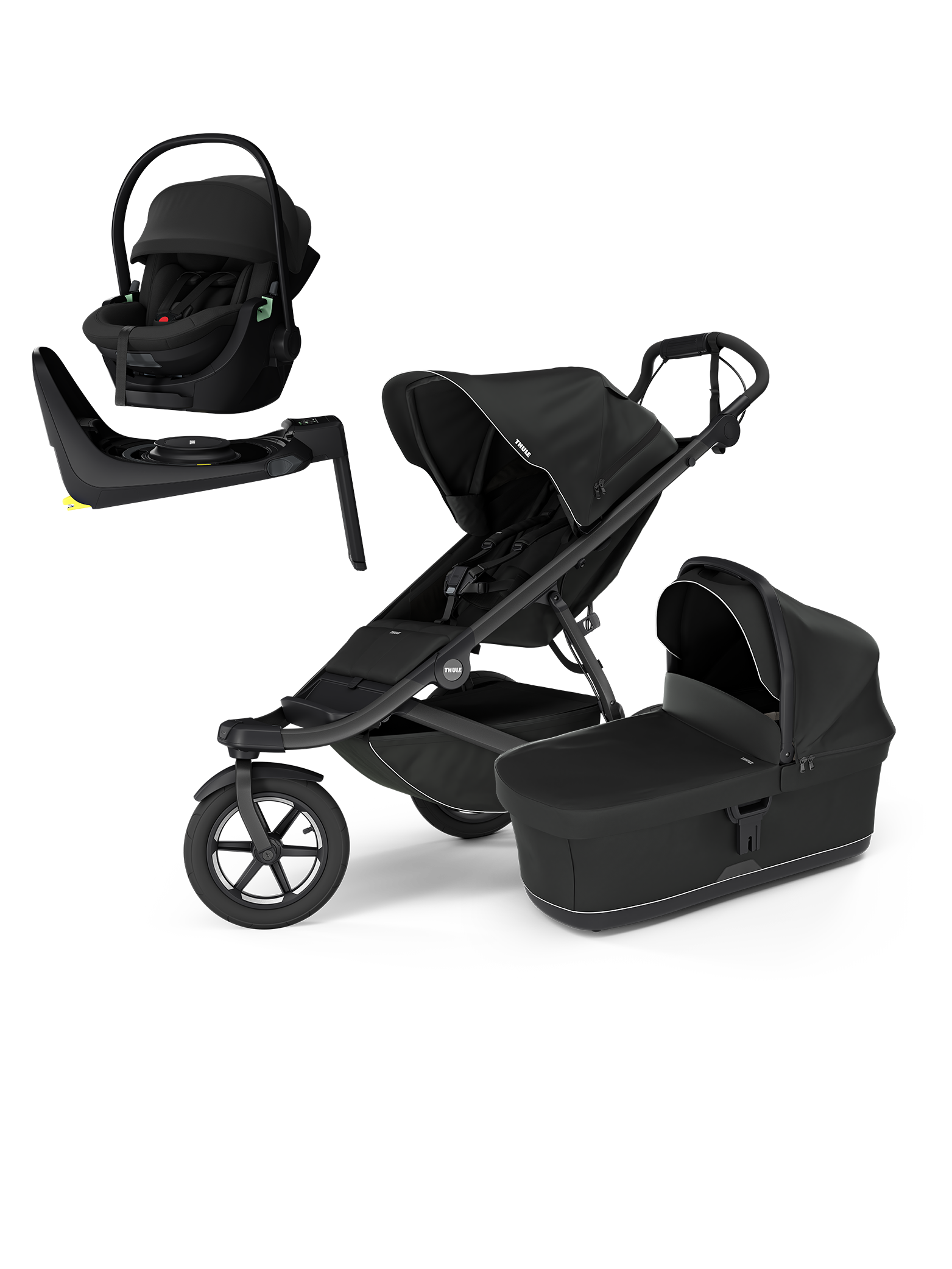 Thule Urban Glide 3 inkl Alfie og Maple - Black