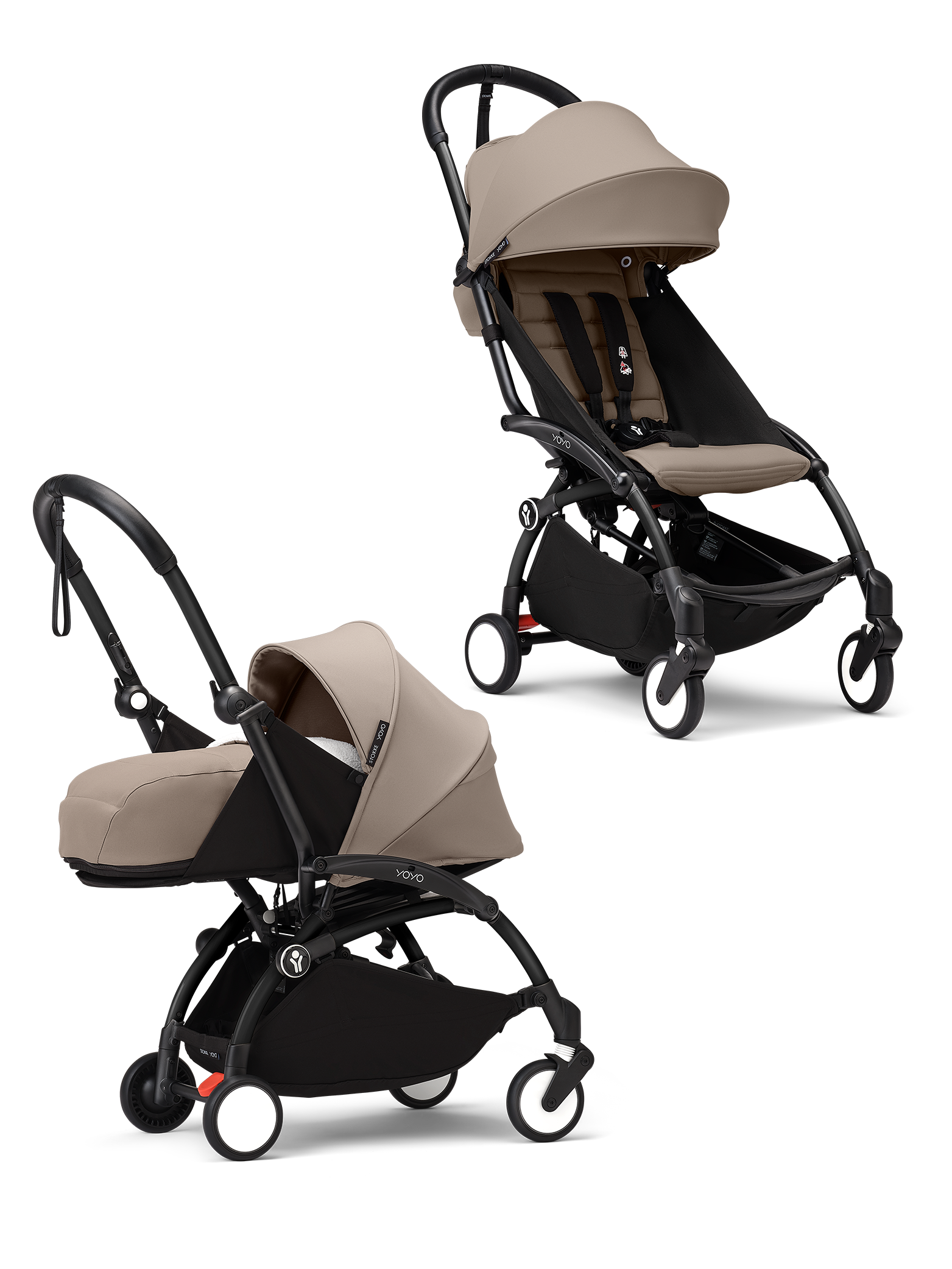 Stokke Yoyo³ med Newborn Pack - Taupe