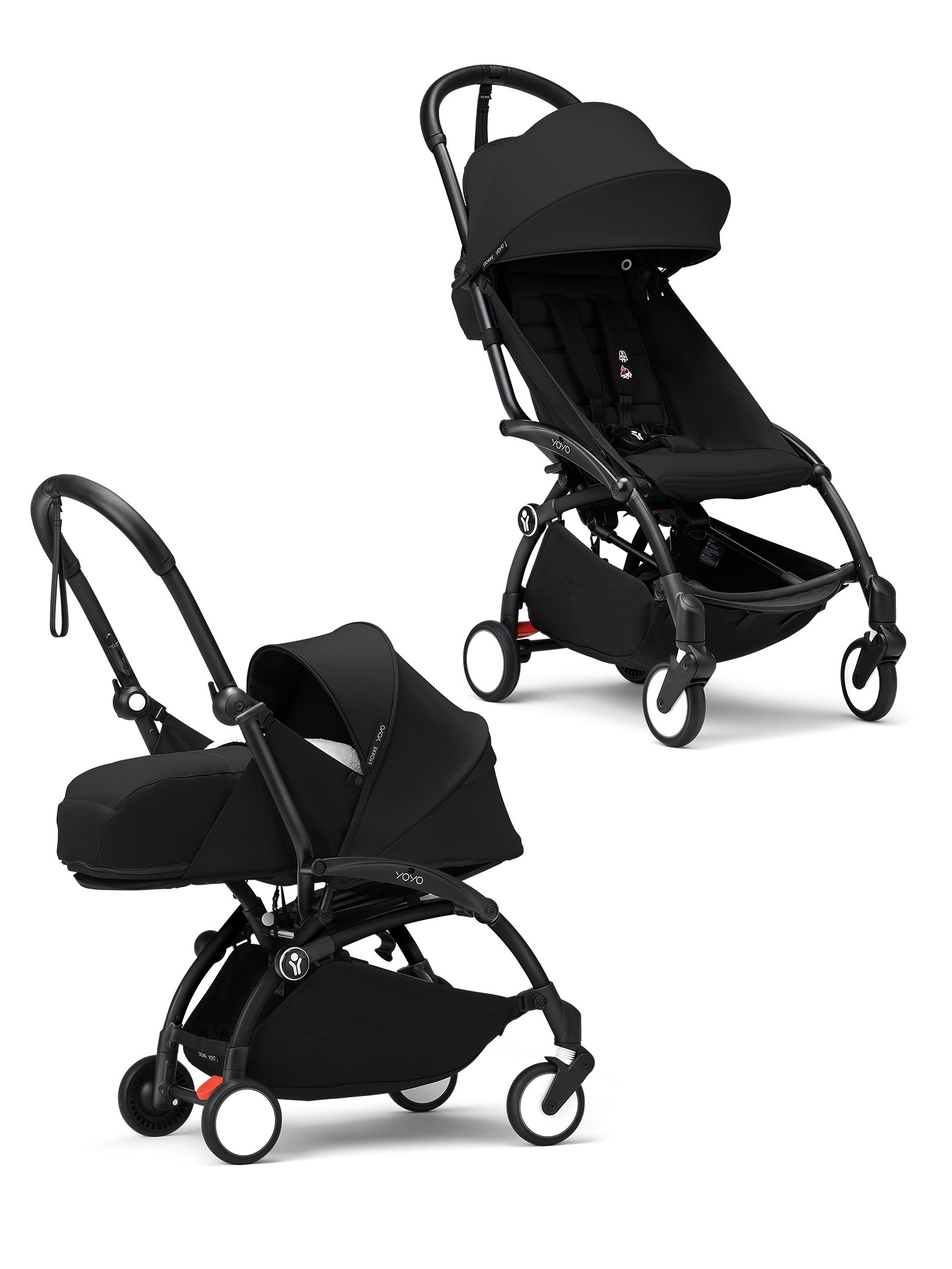 Stokke Yoyo³ med Newborn Pack - Black